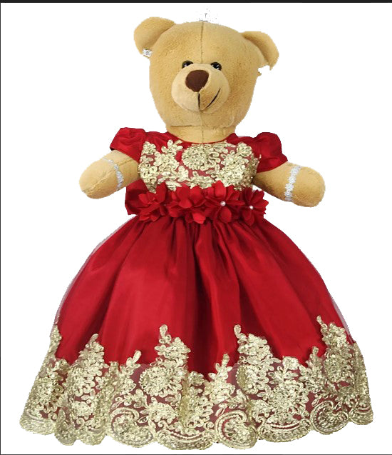 Mis XV Accessories - Personalized Quinceañera 6 Pcs. Set includes Teddy Bear and Tiara